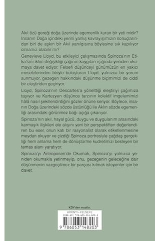 Spinoza Yı Antroposen De Okumak
