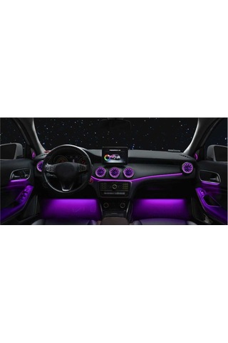 Mercedes W176 & W117 & Gla A Ve Cla Serısı 12 Renk Ön Havalandırma Menfez Setı ( Menfez Ambians )