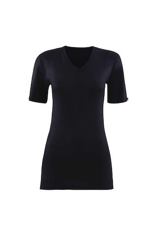 Blackspade 1263 Unisex Siyah V Yaka Kısa Kol Thermal