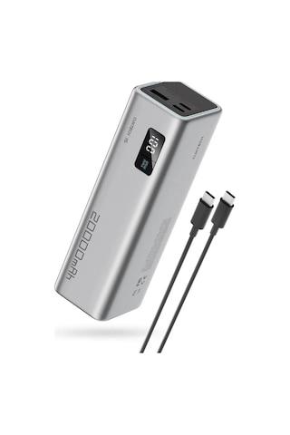 Cuktech 15 Se Powerbank 20000 Mah 85 W Pd3.1 Hızlı Şarj 3 Port LED Ekranlı Taşınabilir Şarj Cihazı