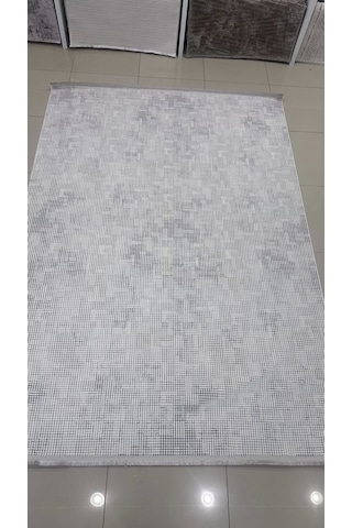 Safyün Halı Kadife Kf467 Gri 200 X 290 Renkli