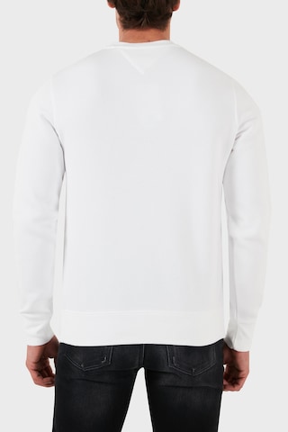 Tommy Hilfiger Erkek Sweat Mw0mw35530 Ybr Beyaz BEYAZ Beyaz