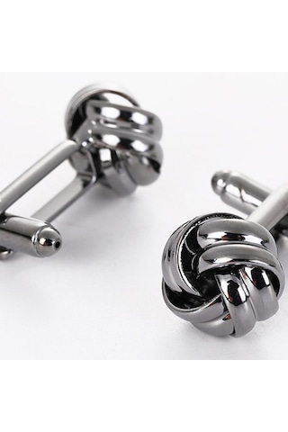 Homyl Parti Takım Elbise İş Düğünü Için 2 Parça Düğüm Siyah Çok Renkli