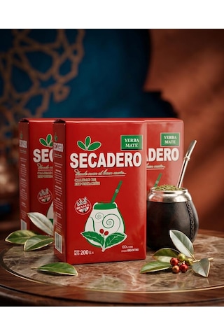 Secadero Yerba Mate Çayı-arjantin Çayı - 200 Gr X3 Adet İştah Kapatıcı Çay