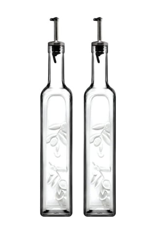 Paşabahçe Yağdanlık Ve Sirkelik 2'li Set, 500 Ml, Cam Çok Renkli