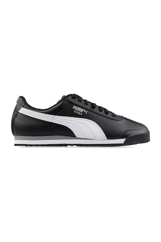 Puma Roma Basic Jr 353572 11 Kadın Siyah-beyaz Spor Ayakkabı Siyah