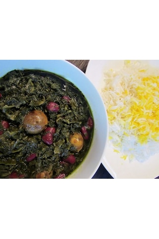 Yelpaze Kamchin Pişmiş Ghormeh Sabzi İran Yemeği 5 x 400 G
