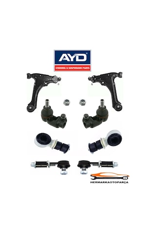 Opel Astra-F Salıncak Takımı 8 Parça Kit Sağ+Sol Ayd