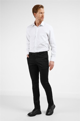 İmza Siyah Yan Cep Casual Slim Fit Pamuklu Chino Pantolon 1003255172 Siyah