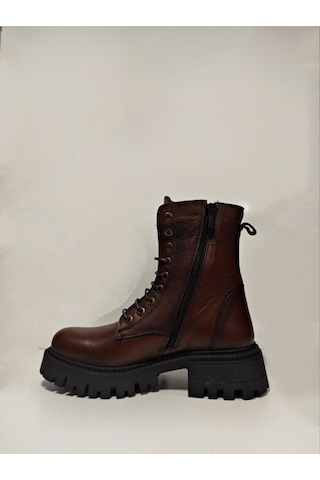 Castle Black Yldz-23781-1 Kadın Bot Taba