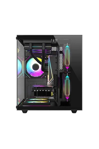 Xaser Sage X50 R5-7500F Ddr5 16 GB 512 GB M.2 NVMe SSD 8 GB RTX5060 Free Dos Masaüstü Oyuncu Bilgisayarı
