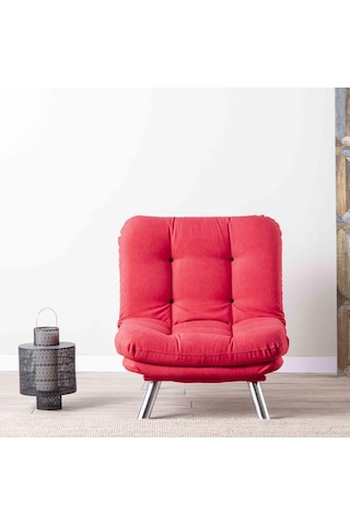 Pafu Misa Tekli Kanepe - Kırmızı Diğer