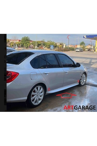 Thalia-clio Symbol Hb-sedan Uyumlu Aero Marşpiyel Takımı-fiberglass-boyasız