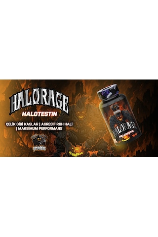 Grimlabs Halorage Halotestin 5 Mg 50 Servıngs