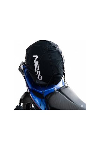 Gp Kompozit Siyah Kask Filesi + 2 Li Bagaj Lastiği + Buff