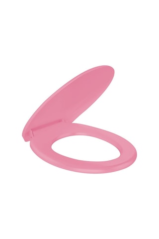 Rona Pembe Tisa ThermoPlast Standart Klozet Kapağı (Üstten Monte)