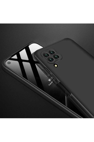 Huawei P40 Lite Kılıf Zore Ays Kapak Siyah