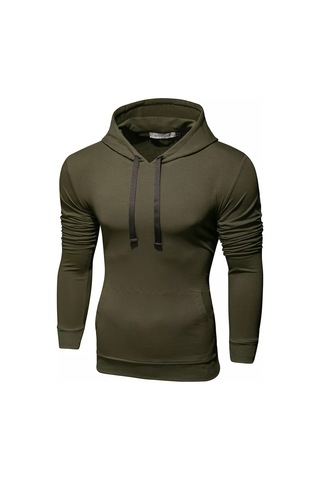 Envy Lab Kapüşonlu Sweatshirt 201631587 Koyu Yeşil