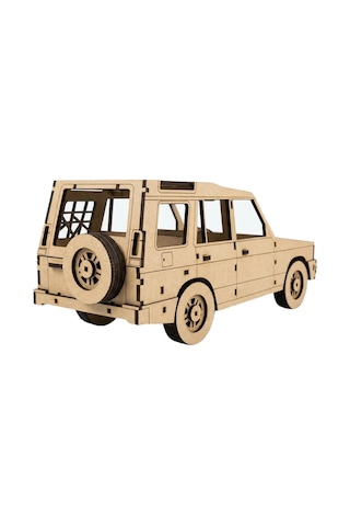 Off-road Araba Maketi - Kendin Yap Dıy Dekoratif Kit - 3d Puzzle