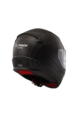 Ls2 Rapid Takaroa Kapalı Kask  Mat Siyah