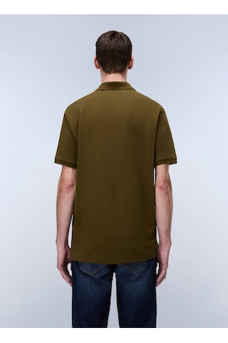 Napapijri E-small Box Ss-np0a88tqg3a1 Kahve Erkek Polo T-shirt Kahverengi