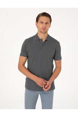 Pierre Cardin Erkek Antrasit Tişört Basic 50325323-vr006 Antrasit