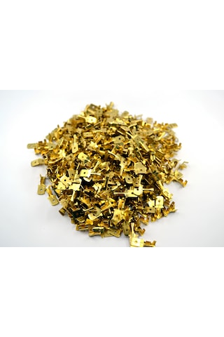 6,3 Kısa Erkek Terminal Fiş Kablo Ucu Sf1eçk-b