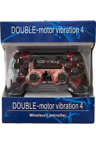 Glrtech P4l Kablosuz Oyun Kolu Double Motor Titreşimli Şarj Edilebilir Ps4 Uyumlu