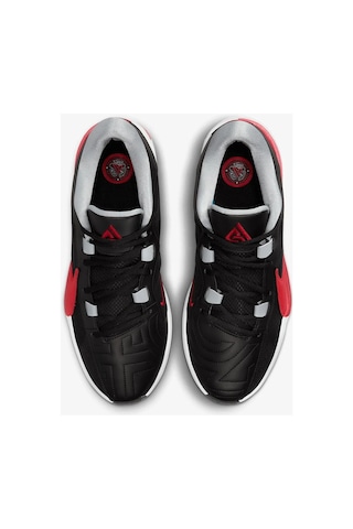 Nike Air Zoom Freak 5 Giannis Erkek Basketbol Ayakkabısı Limited Edition Dx4985 Siyah Kırmızı Siyah Kırmızı