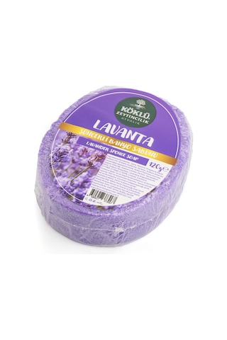 Köklü Süngerli Lavanta Banyo Sabunu 120 Gr Lavanta