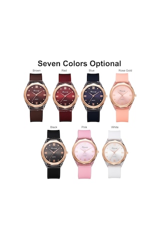 Padalink Bayanlar Klasik Roma Rakamlı Kol Saati - Xr4601 Modeli, Piyanonluk Hareket, Gümüş Kordon, Gül Altın Rengi Gold