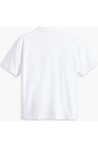 Levi's Relaxed Authentic Polo T Shirt A6735-0000-5139 Beyaz