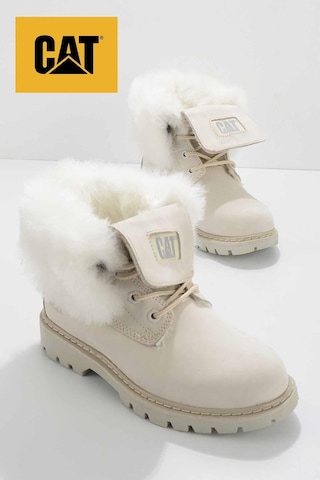 Caterpillar Beige Nubuk Hakiki Deri Kadın Bot & Bootie Cat0111118401 001