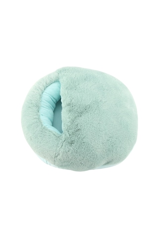 Geeroyoo Usb 5v Isıtıcı Ayak Isıtıcı, Yumuşak Tavşan Kürkü, 50-60 C, Wormwood Isıtma Teknolojisi, Ofis/dorma Kullanıma Uygun, Yıkama Kolay Açık Yeşil Açik Mavi