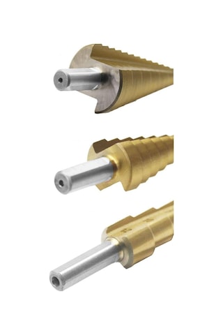 Depomega Kademeli Matkap Ucu Sac Delme Seti 3'lü