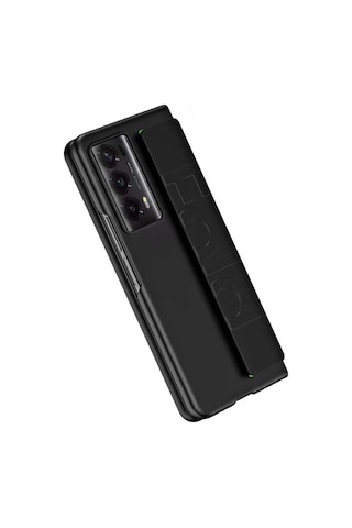 Newface Huawei Honor Magic V2 Kılıf Data Kapak - Siyah Resimdeki