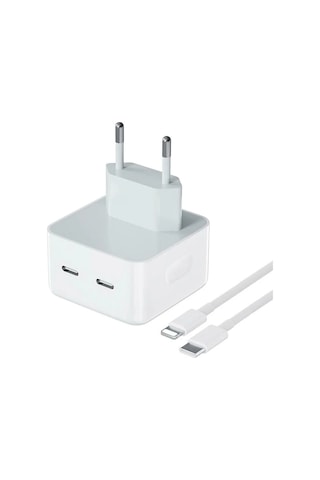 Dvıp N45 35 W 2-Port USB-C Lightning Şarj Cihazı