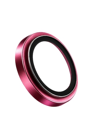 Apple iPhone Uyumlu 18 Pro Max Bilvis Titan Kamera Lens - Bordo