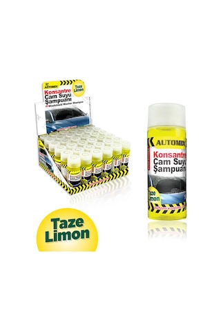 Konsantre Cam Suyu Şampuanı Taze Limon Esanslı 50 Ml 1 Adet