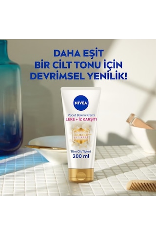Nivea Luminous Leke ve İz Karşıtı Vücut Bakım Kremi 200 ML