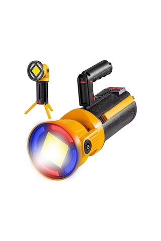 Powermaster Mx-w5164-3 Cob Ledli Çok Fonksiyonlu Işıldak