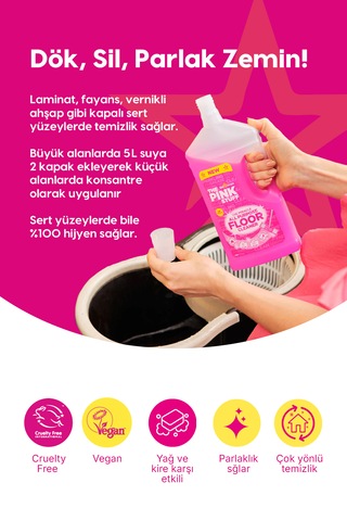 Mucizevi Çok Amaçlı Yüzey Temizleyici 1litre Tekli