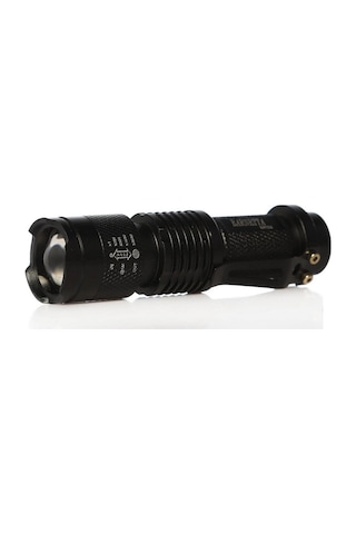 Brs2 Xpe Led Şarjlı Metal El Feneri Açık Gri
