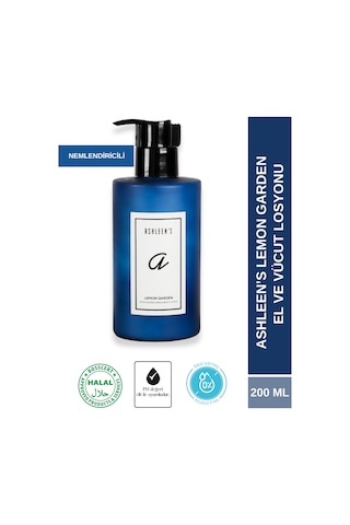 Ashleen's Lemon Garden Nemlendirici El ve Vücut Losyonu 200 ML