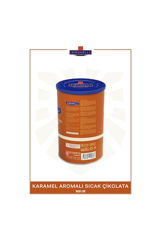 Simonelli Karamel Aromalı Sıcak Çikolata İçecek Tozu 900 G