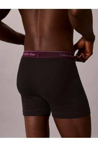 Calvin Klein Erkek Marka Logolu Günlük Kullanıma Uygun Mavi Boxer Lv00nb1429 64q