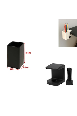 Özel 3d Baskı Kalemlik Modüler Masa Düzenleyici Tak Çıkar Düzenleyici Ebat: 8 Cm X 5 Cm X 4,8 Cm Sarı