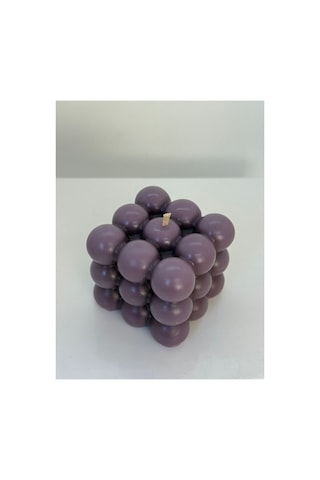 Şeffaf Kutulu Mor Bubble Mum-doğal Soya Wax Dekor Mum Düğün, Nişan, Kına,hediyelik Şeffaf Kutulu Mor Bubble Mum-doğal Soya Wax Dekor Mum Düğün, Nişan, Kına,hediyelik