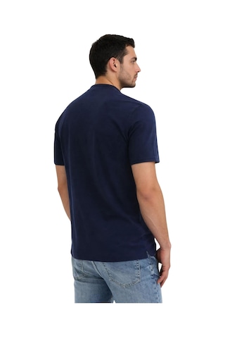 Arma Ar-ma Erkek Bisiklet Yaka Tişört Yazi Baskili Örme Kumaş Regular Fit %47 Modal %47 Pamuk %6 Likra 30/1 Penye Modal Full Likra Süprem Y31344473202 Lacivert-l1