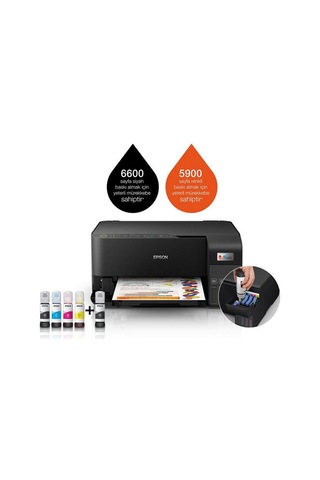 Epson Eco Tank L3550 Mürekkep Tanklı Fonksiyonlu Yazıcı